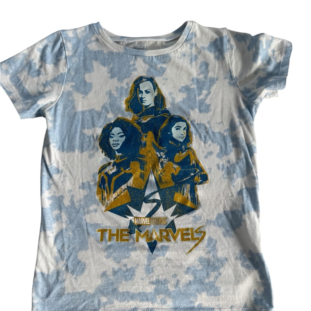 Carter's Marvel Short Sleeve Tee with Tie-Dye Design
